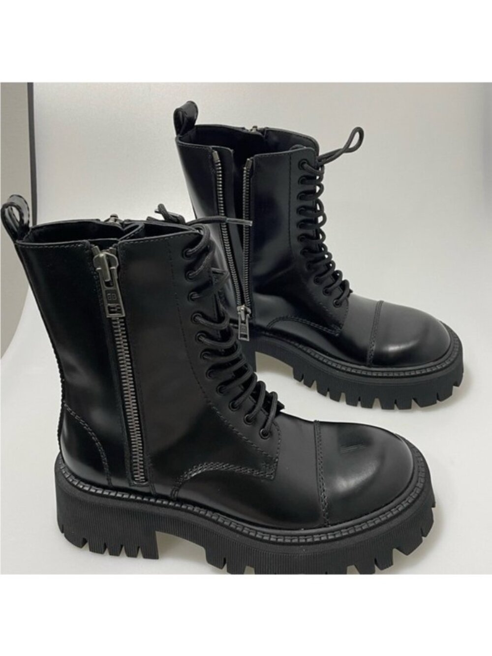 Balenciaga Tractor Bootie L20 Black Women’s EU 38/US 8 - Picture 6 of 11